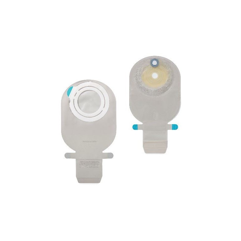 Coloplast - Coloplast Sensura Mio Flex Sistema 2 Pezzi Con Aggancio Adesivo Sacca Ileostomia Trasparente 70mm Da 550 Ml 30 Pezzi