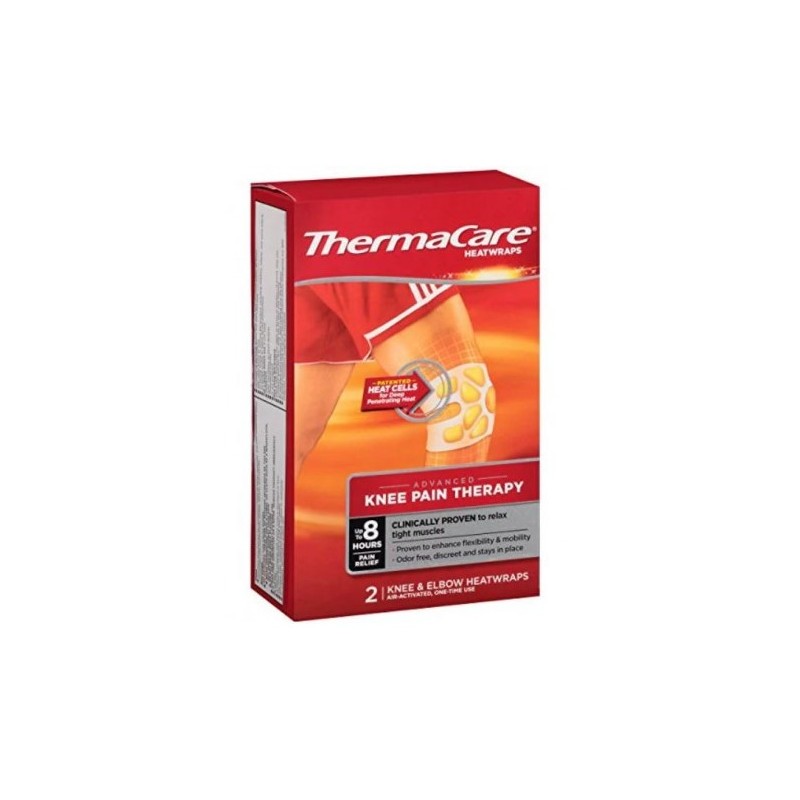 Angelini Pharma - Angelini Pharma Fascia Autoriscaldante A Calore Terapeutico Thermacare Knee 8hr 2 Fasce