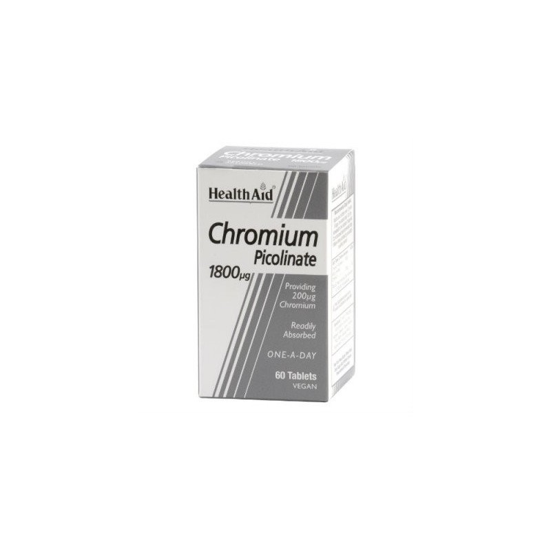 Healthaid - Healthaid Cromo Picolin 60 Compresse