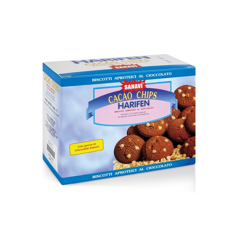 Dmf Dietetic Metabolic Food - Dmf Dietetic Metabolic Food Harifen Chips Cacao Bianco 150 G