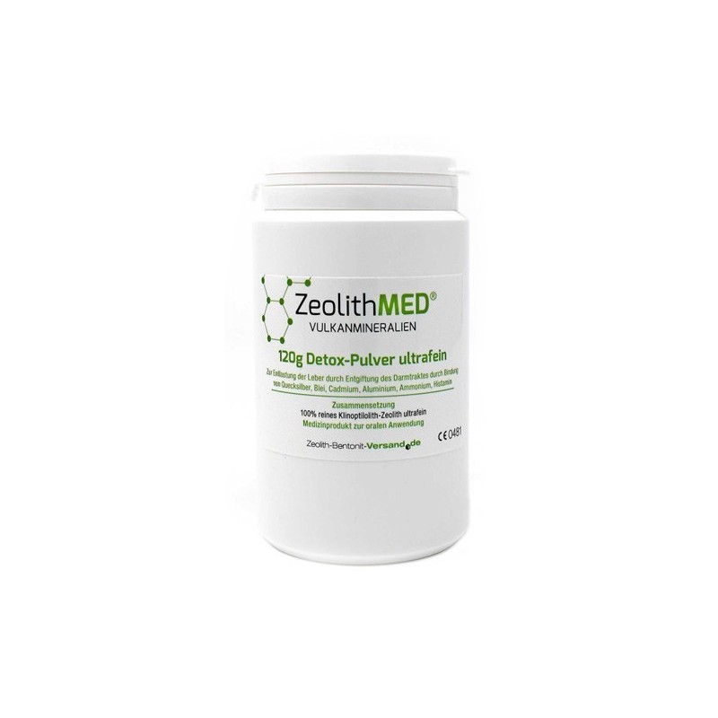 Erbavoglio - Erbavoglio Production Zeolithmed Minerali Vulcanici Detox Polvere Ultrafine 120 G