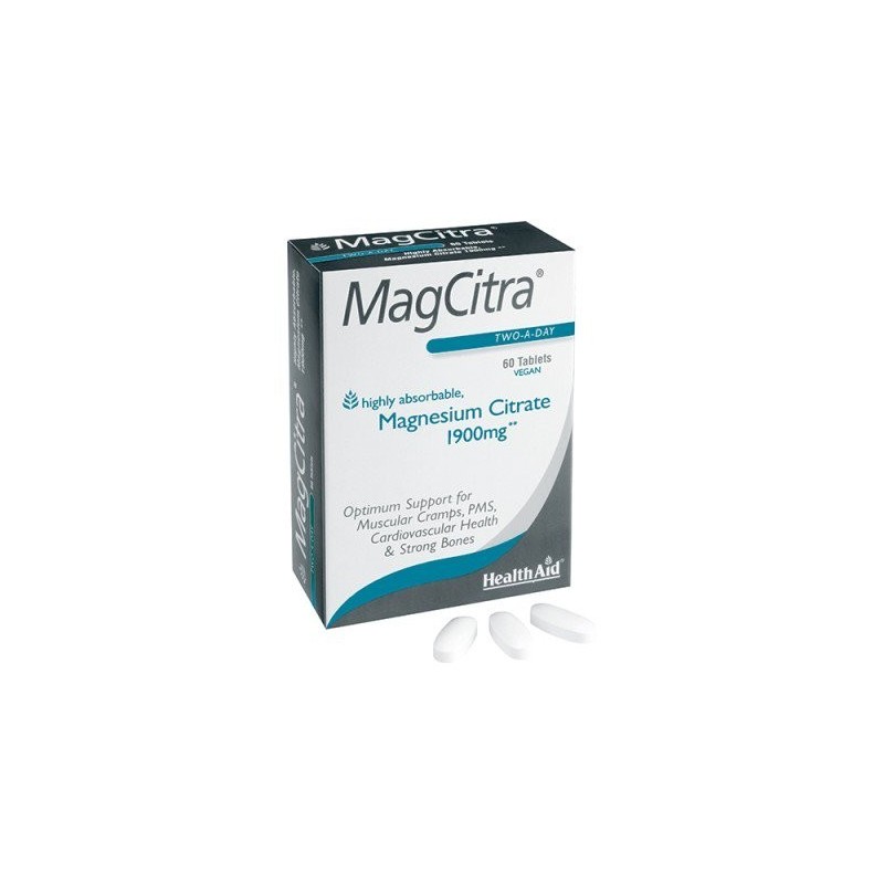 Healthaid - Healthaid Italia Magcitra Magnesio Citrato 60 Compresse