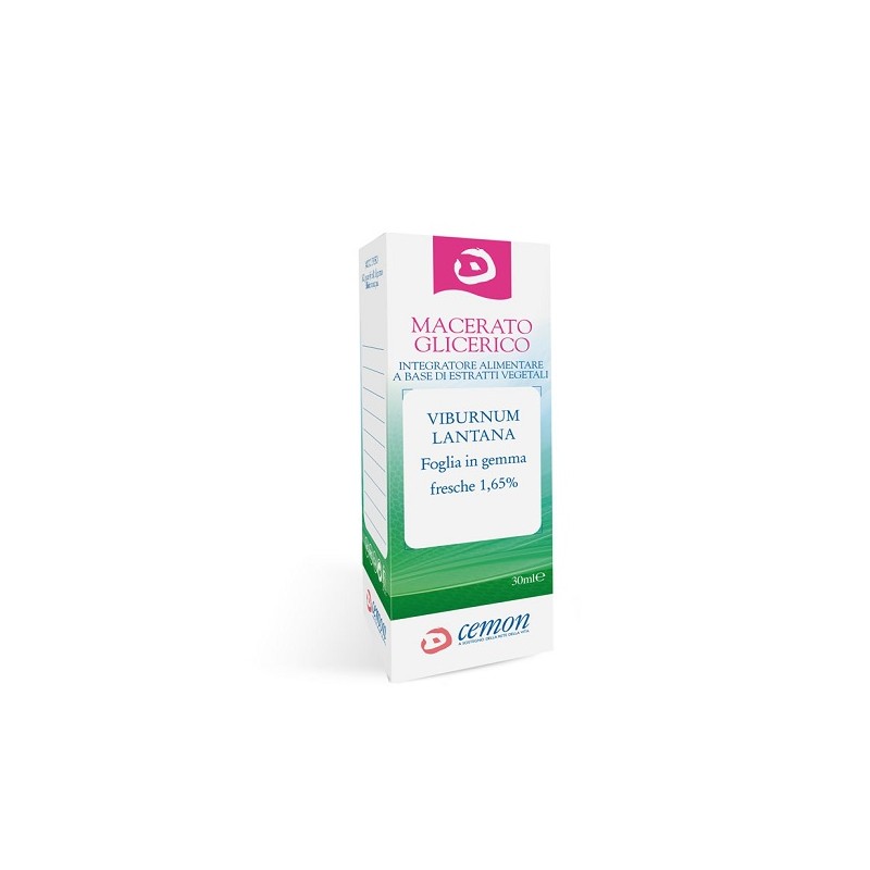 Cemon - Cemon Viburnum Lantana Gemme Macerato Glicerico 30 Ml