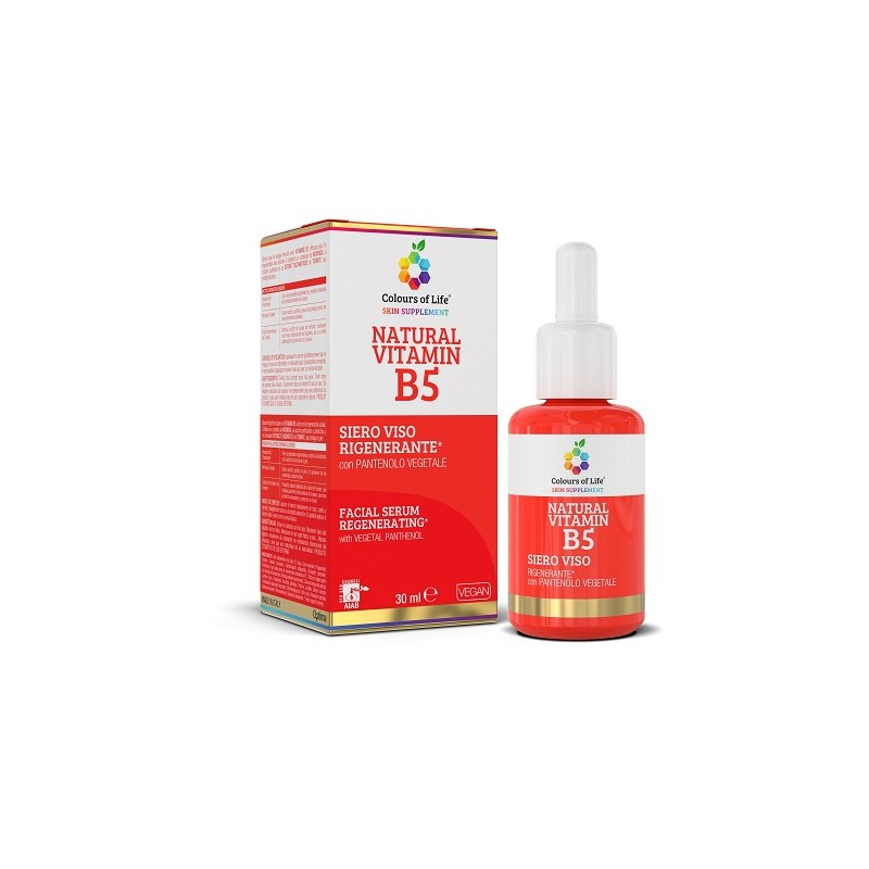 Optima Naturals - Optima Naturals Colours Of Life Natural Vitamin B5 Siero Viso 30 Ml