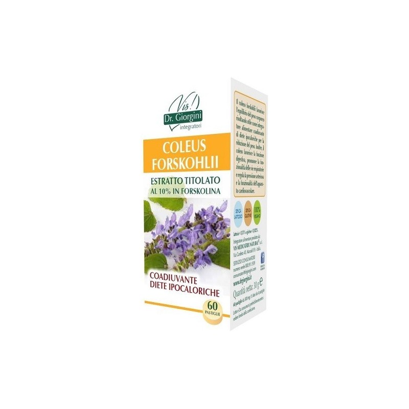 Dr. Giorgini - Dr. Giorgini Ser-vis Coleus Forskohlii Estratto Titolato 60 Pastiglie
