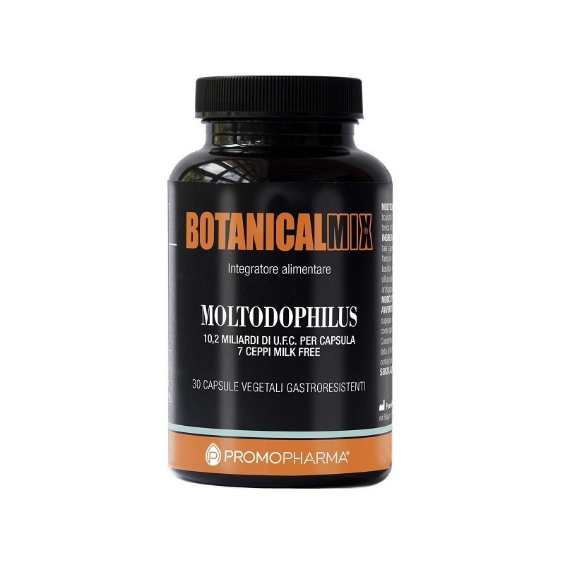 Promopharma - Promopharma Botanical Mix Moltodophilus 30 Capsule Vegetali Gastroresistenti