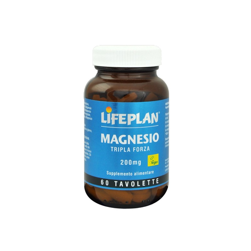 Lifeplan - Lifeplan Magnesio Tripla Forza 60 Tavolette