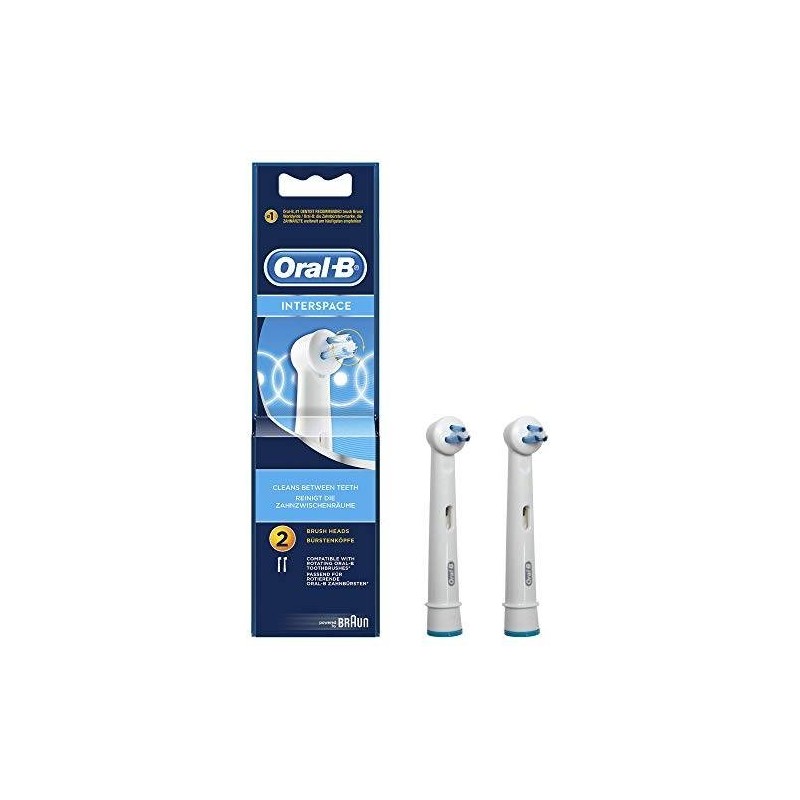 Oral-b - Procter & Gamble Oralb Interspace Testina Per Spazzolino Elettrico 2 Pezzi