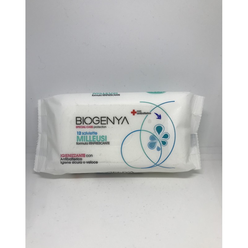 Biogenya - Diva International Biogenya Fresh Hygiene Protection 12 Salviette Milleusi Rinfrescante Igienizzante