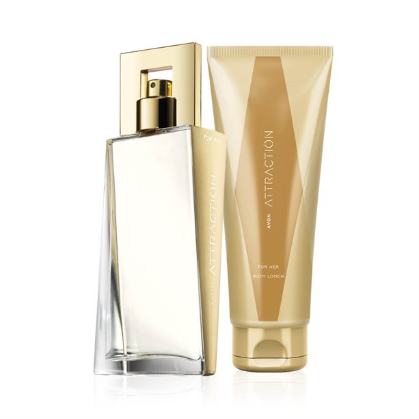 Avon Set Avon Attraction per Lei