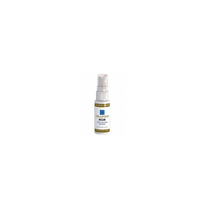 Cellfood - Epinutracell Cellfood Msm Metil Sulfonil Metano Soluzione Salina Colloidale 30 Ml