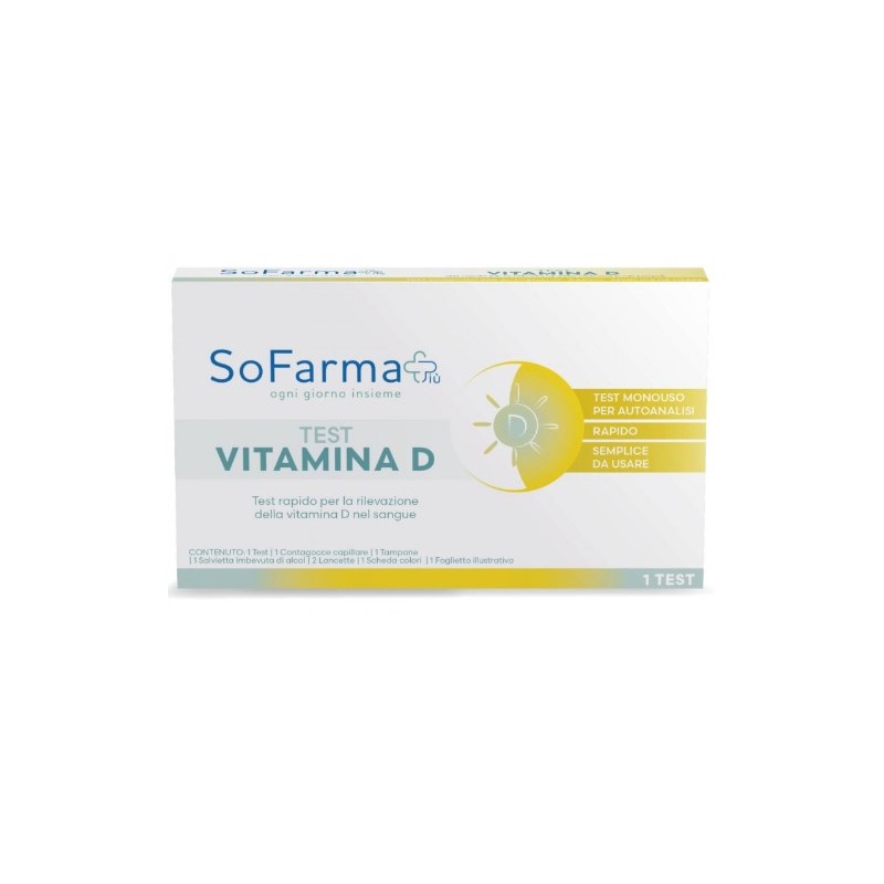 So. Farma. Morra - So. Farma. Morra Test Autodiagnostico Vitamina D 1 Pezzo Sofarmapiu'
