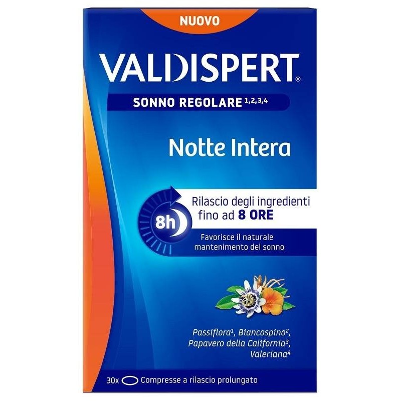 Vemedia - Vemedia Pharma Valdispert Notte Intera 30 Compresse