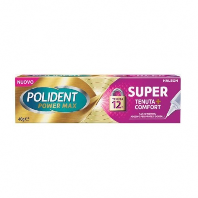 Polident - Polident Power Max Super Tenuta Comfort Adesivo Dentale - 70g