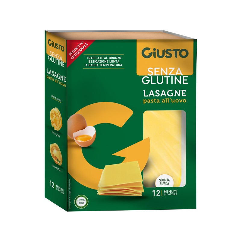 Giusto - Farmafood Giusto Senza Glutine Sfoglie Lasagne 200 G