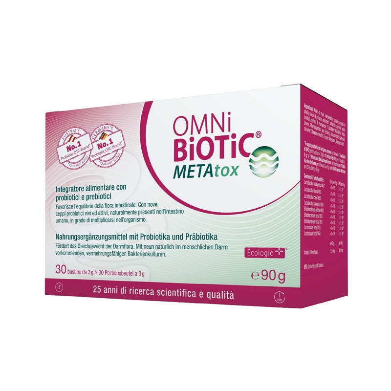 Institut Allergosan Gmbh - Institut Allergosan Gmbh Omni Biotic Metatox 30 Bustine Da 3 G