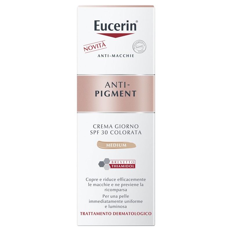 Eucerin - Beiersdorf Eucerin Anti-pigment Giorno Spf30 Colorato Medium 50 Ml