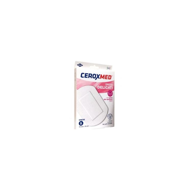 Nova Argentia Ind. Farm - Nova Argentia Ceroxmed Cerotti Compressi Delicati 10x15cm - 5 Pezzi