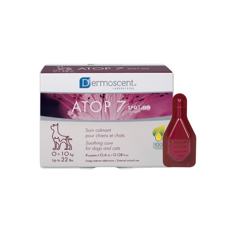 Ldca - Ldca Atop 7 Spot-on Dogs&cats 10 Kg 4 Pipette X 0,6 Ml