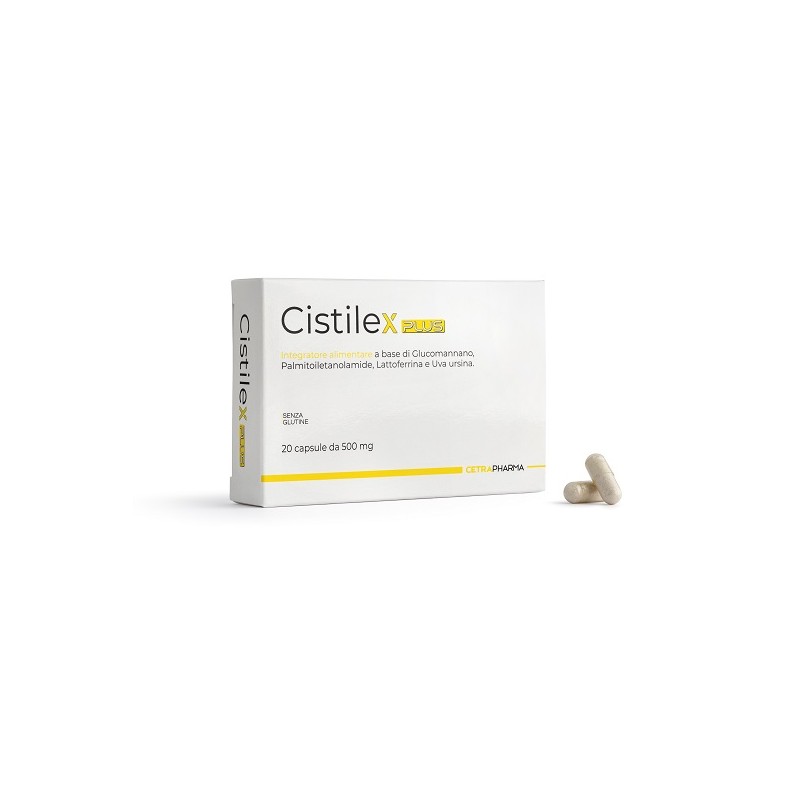Cetra Pharma - Cetra Pharma Cistilex Plus 20 Capsule