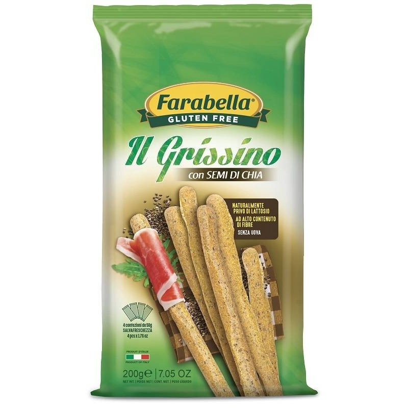 Bioalimenta - Bioalimenta Farabella Grissini Con Semi Di Chia 200 G