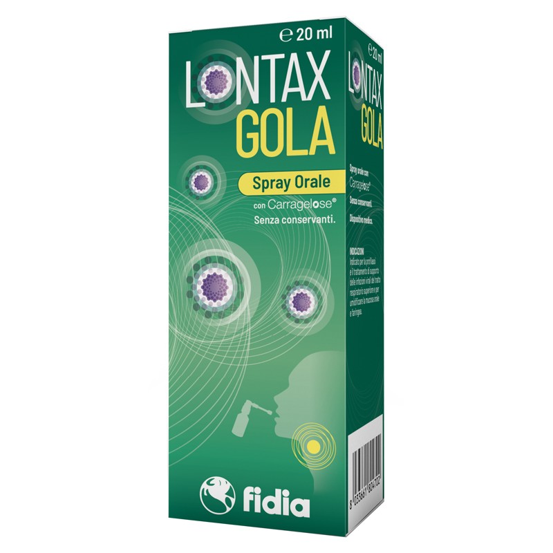 Fidia Farmaceutici - Fidia Farmaceutici Lontax Gola Spray Orale 20 Ml