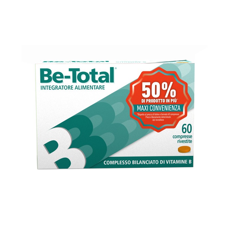 Be-total - Betotal Integratore Vitaminico Del Gruppo B - 60 Compresse