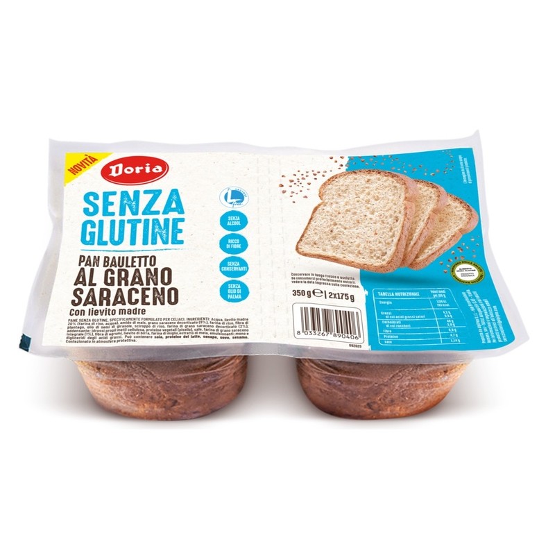 Doria - Alpipan Doria Pan Bauletto Grano Saraceno 2x175 G