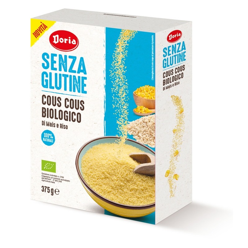 Doria - Alpipan Doria Cous Cous Biologico Mais-riso 375 G