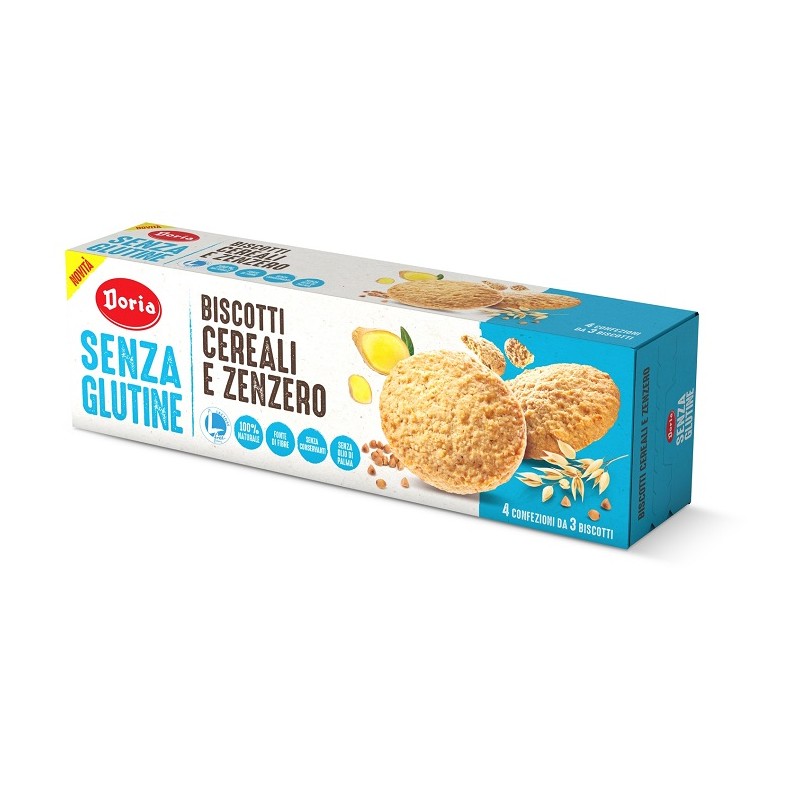 Doria - Alpipan Doria Biscotti Cereali-zenzero 4x37,5 G