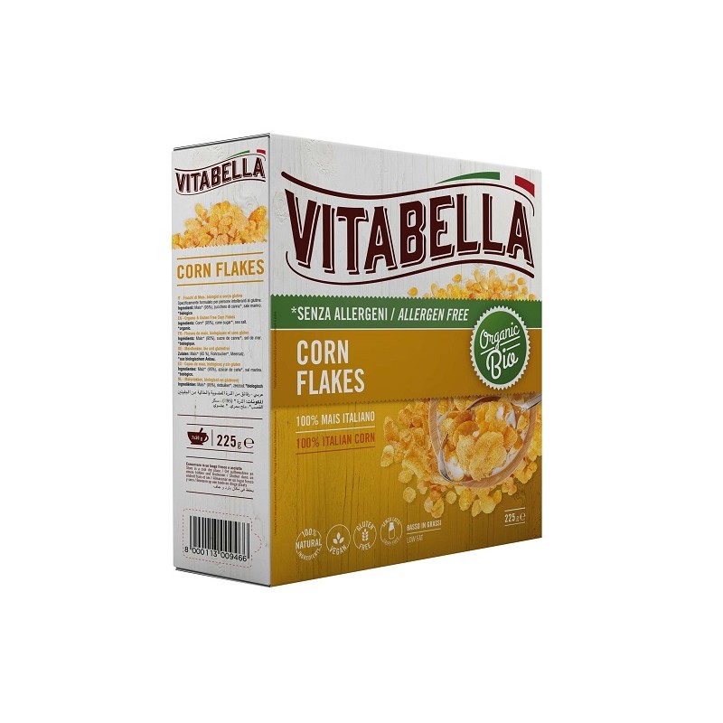 Vitabella - Molino Nicoli Vitabella Corn Flakes Fiocchi Di Mais 300 G