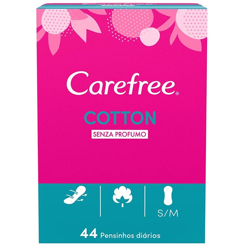 Johnson & Johnson - Johnson & Johnson Carefree Cotton Salvaslip 44 Pezzi