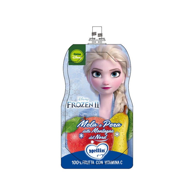 Mellin - Danone Nutricia Soc. Ben. Pouch Disney Frozen Mela Pera 110 G