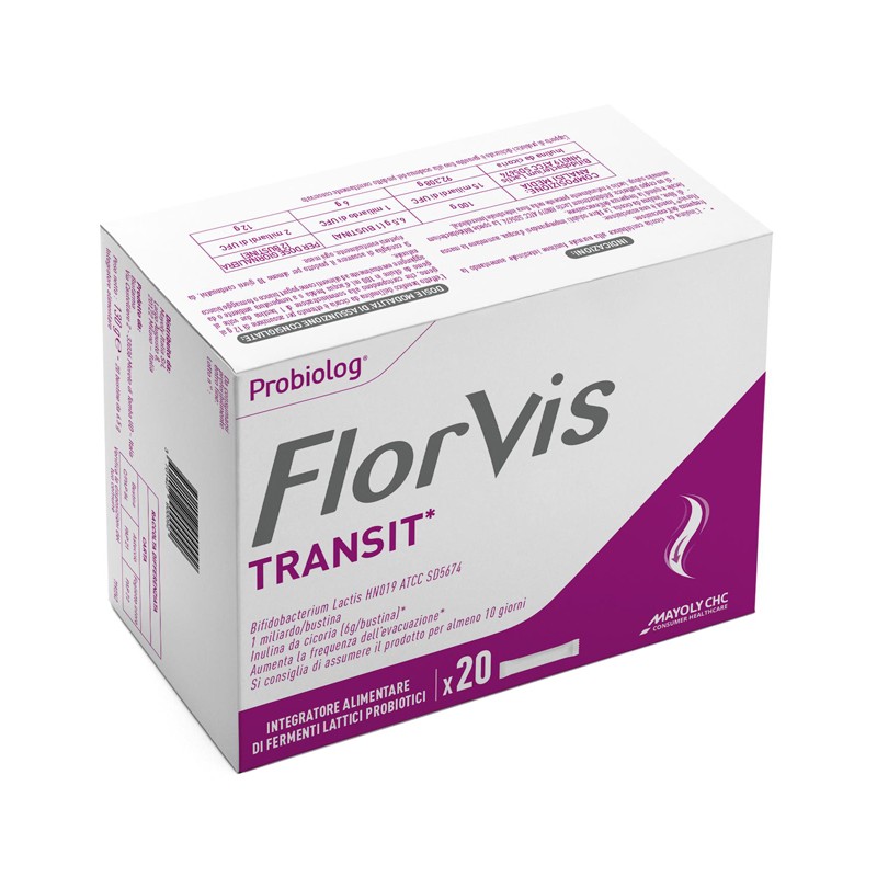 Mayoly Spindler - Mayoly Italia Florvis Transit Sospensione Orale 20 Bustine