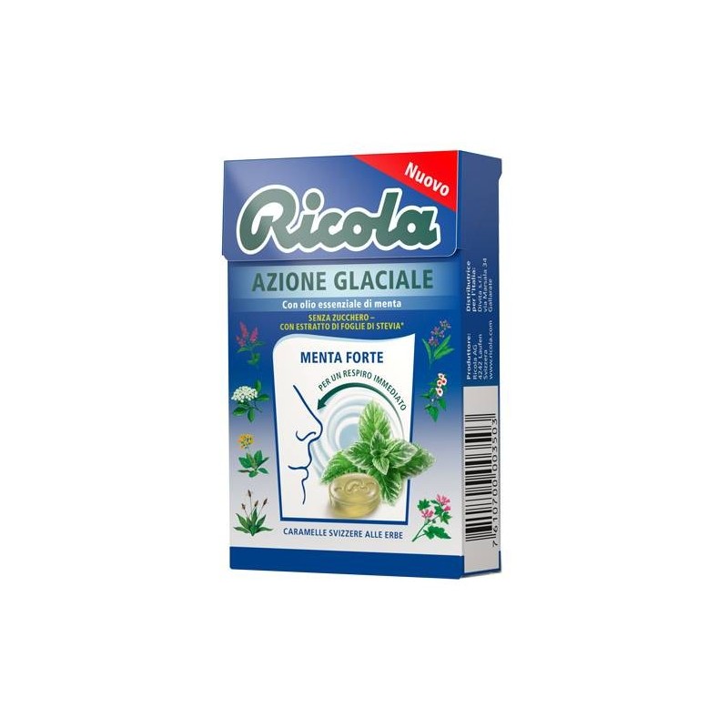 Ricola - Divita Ricola Azione Glaciale 50 G