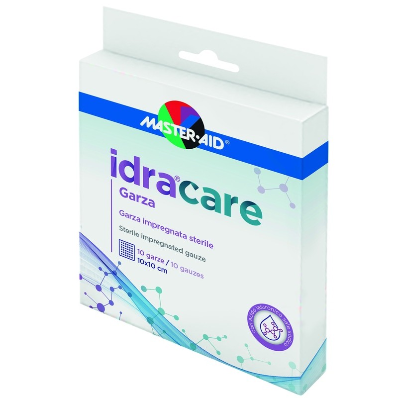 Master-aid - Pietrasanta Pharma Master-aid Idracare Garza Impregnata 10x10 Cm 10 Pezzi