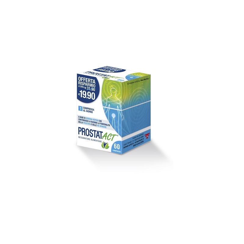F&f - Prostat Act Integratore Per La Prostata - 60 Compresse
