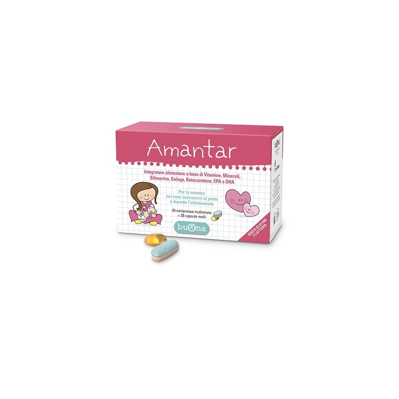 Buona - Buona Societa' Benefit Amantar 20 Compresse Da 1,6 G + 20 Capsule Da 0,637 G