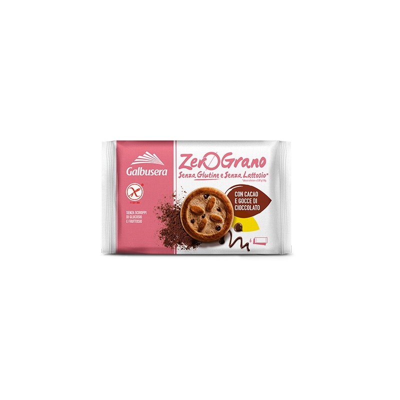 Galbusera - Galbusera Zerograno Gocce Cioccolato 220 G