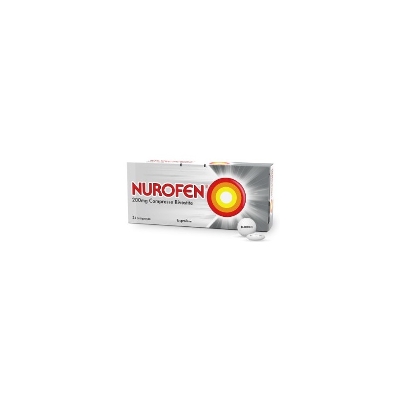 Reckitt Benckiser - Reckitt Benckiser Nurofen 200 Mg 24 Compresse Rivestite