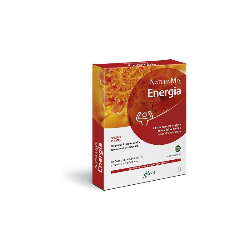 Aboca - Aboca Natura Mix Advanced Energia 10 Flaconcini