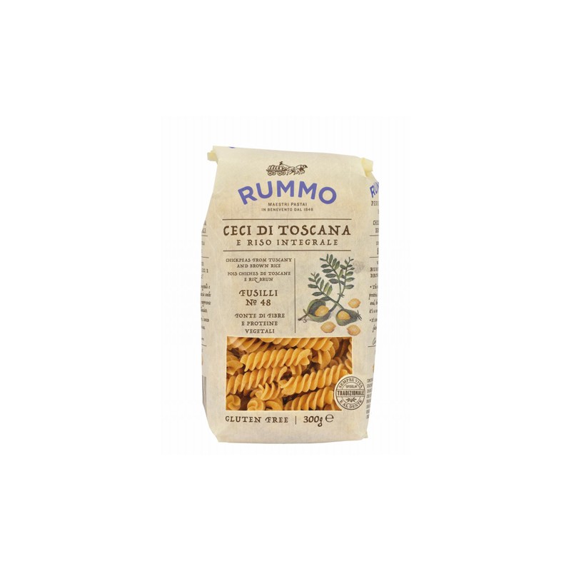 Rummo - Rummo Fusilli N 48 Ceci Di Toscana E Riso Integrale 300 G