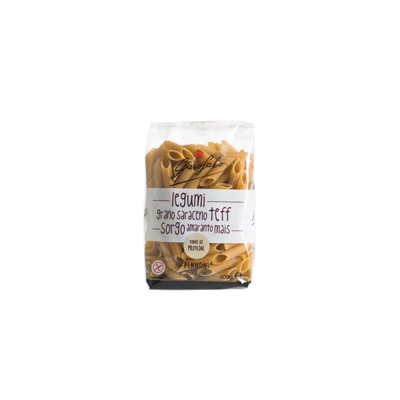 Garofalo - Pastificio Lucio Garofalo Garofalo Pennoni Pasta Senza Glutine Legumi E Cereali 400 G