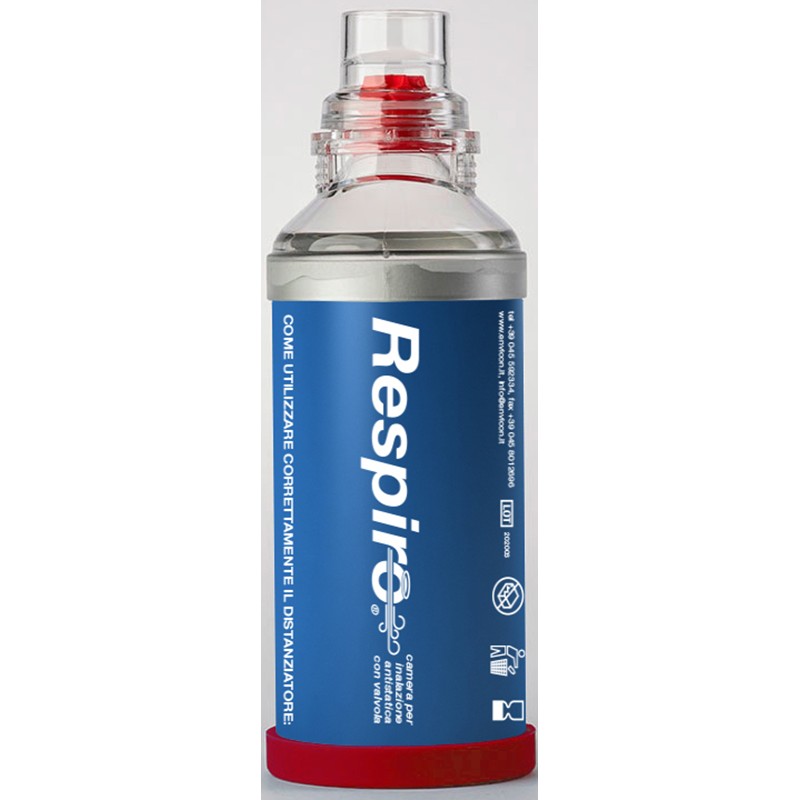 Envicon Medical - Envicon Medical Distanziatore Respiro Camera Per Inalazione Antistatica Con Valvola Respiro