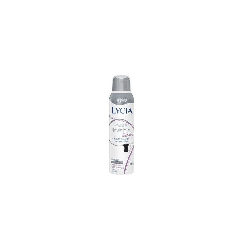 Perfetti Van Melle - Lycia Deodorante Spray Invisible Fast Dry - 150ml