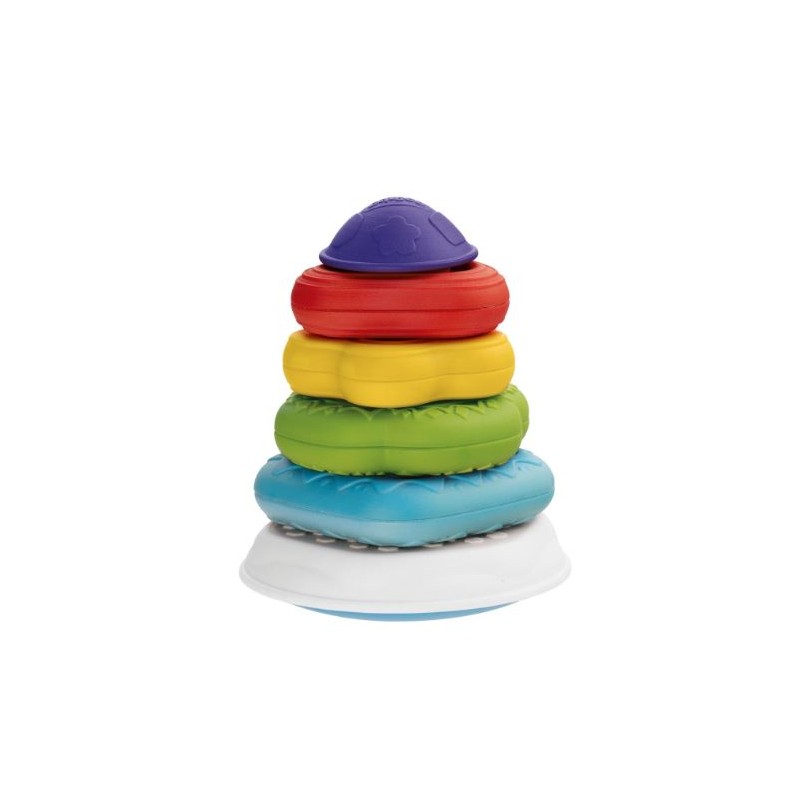 Chicco - Chicco Gioco 2 In 1 Torre Degli Anelli