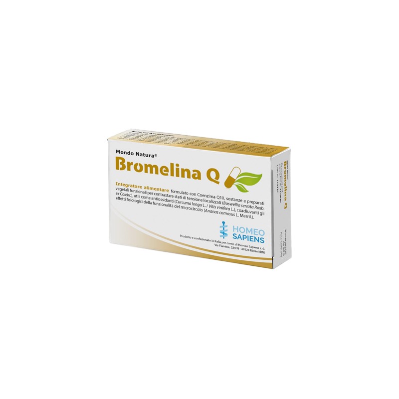 Homeo Sapiens - Homeo Sapiens Bromelina Q Mondo Natura 30 Compresse