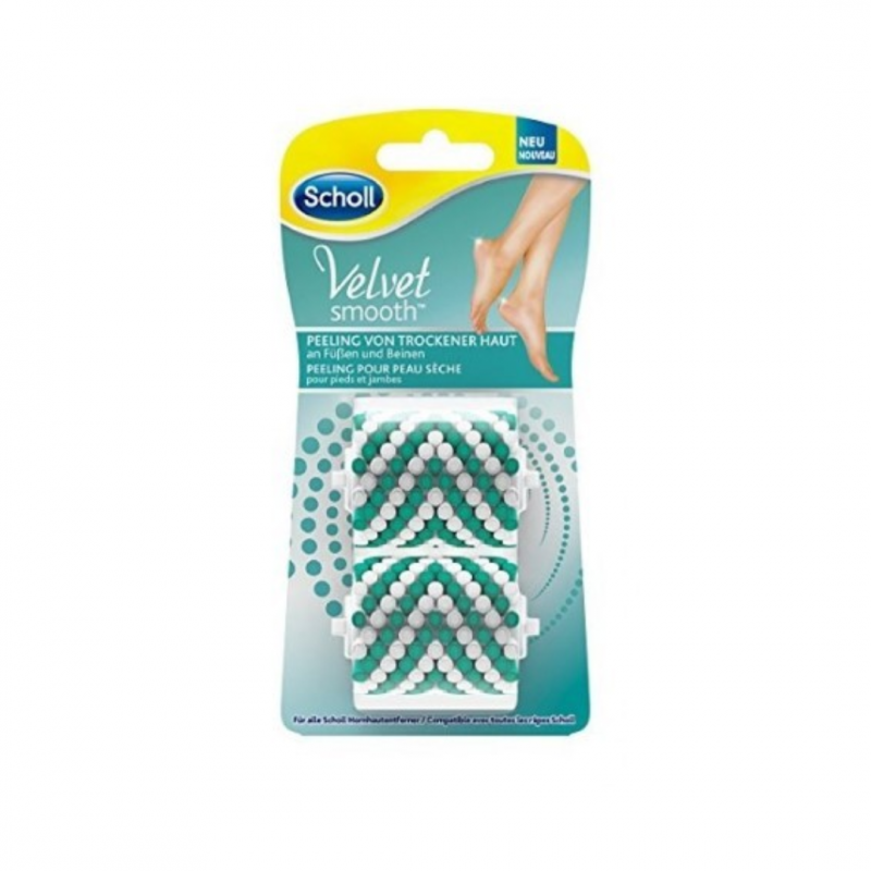 Cooper Consumer Health It - Scholl Velvet Smooth Refill Per Spazzola Esfoliante - 2 Pezzi