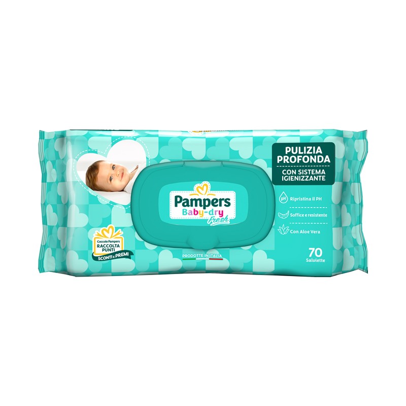 Pampers - Fater Baby Fresh Formula Esclusiva 70 Pezzi