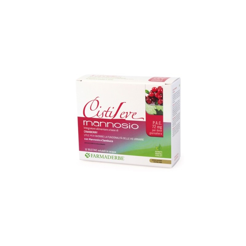 Farmaderbe - Farmaderbe Cistileve Mannosio 12 Bustine